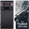 nubia Z80 Ultra 5G Android Libero Smartphone, Snapdragon 8 Elite Gen 5, Tripla Fotocamera IA 50 MP, 6,85 Schermo Intero OLED 144Hz, Ricarica Wireless 80W, Impermeabile IP68&IP69 (Nero, 16+1T)