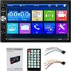 VIGORTHERIVE Autoradio Bluetooth Autoradio 2 Din Modelli di auto generali Schermo LCD da 7 pollici Touch Screen per auto Supporto audio per auto Telecamera posteriore