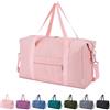 Narwey Borsone da Viaggio Bagaglio a Mano Easyjet 45x36x20, Pieghevole Borsa da Viaggio Cabina Borsone Palestra Sportiva Weekend Ospedale per Uomo Donna 25L (Rosa)