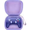 RIYADAone Custodia per 8Bitdo Pro 2 Controller for Switch | Resistente agli urti, Portatile Viaggio, Tasche a rete interne per accessori, per viaggi, Controller Duro Caso