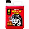 Ma-Fra Pulitore Cerchi e Gomme, Deterge e Sgrassa Gli Pneumatici delle Auto, Ideale per Rinnovare Cerchi e Gomme, Utilizzabile con o Senza Schiuma, Formato 4500 ml