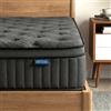Qabefy Materasso 160 x 200 cm - 25 cm materasso ibrido con molle insacchettate a 7 zone, grado di durezza H3, materasso ortopedico a molle con schiuma gel memory, traspirante e confortevole (160 x 200