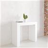 VE.CA.s.r.l. VE.CA-Italy Tavolo CONSOLLE KILIKA ALLUNGABILE Fino A 3 MT Cucina, in Diverse COLORAZIONI, ARREDO Cucina, ARREDO CASA (Bianco Lucido)