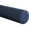 JORTUIO Cuscino Cilindrico Cervicale Memory Foam Cervicale Rotolo Cilindro Cuscino 30/40/50/60/70/90/100 cm,per Divano e Letto,Cervicale,Lombare,Schiena e yoga(Blu navy,15cmx50cm)