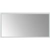 vidaXL Specchio da bagno LED Trasparente 60 x 30 cm vetro temperato