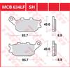 TRW Pastiglie Freno Organiche MCB 634