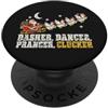 Fattoria Animali Babbo Natale Slitta Gallina PopSockets PopGrip Adesivo