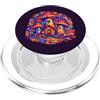 Fantasy Bosco Incantato Casette Funghi Cottagecore Villaggio Fiabesco Casette Incantato Funghi PopSockets PopGrip per MagSafe