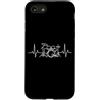 Drummer Pulse Percussion Music Apparel Custodia per iPhone SE (2020) / 7/8 Batteria Battito cardiaco Batteria ECG Pulse Music Graphic