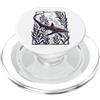 Squalo Volpe Squalo Oceano Subacqueo Squalo Volpe Illustrazione PopSockets PopGrip per MagSafe