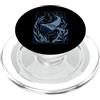 Squalo Elefante Oceano Subacqueo Squalo Squalo Elefante Illustrazione Amante Degli Squali PopSockets PopGrip per MagSafe