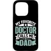 Proud Dad Father Parent of a Doctor Tees Custodia per iPhone 15 Pro Orgoglioso papà di un dottore divertente laurea in medicina