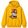 One Piece Felpa con Cappuccio Uomo Chopper - Marrone Regular Fit | Felpa ufficiale con tasche laterali, tessuto caldo in cotone e poliestere, taglie XS-XXL, idea regalo per fan anime manga