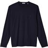 Coveri T-Shirt Maglia Uomo Manica Lunga Girocollo Tinta Unita 100% Cotone M L XL XXL 3X