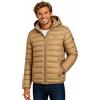 Geographical Norway Uomo Giacca Amichoko trapuntata leggera cappuccio removibile zip centrale tasche laterali antivento confortevole stile casual moderno poliamide