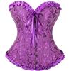 Bauzuoyo Corsetto da donna per Halloween, costume jacquard, vintage, corsetto, corpetto per Halloween, corsetto, top gotico, costume da pirata, taglie grandi
