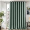 TOPICK Tende Oscuranti per Interni 1 Pannelli L280 x A260 cm Verde | Tende Termiche Isolanti Anti-Rumore Oscurante Moderne con Anelli, Curtains per Soggiorno e Camera da Letto