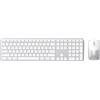 Merkloos Tastiera e mouse wireless - Bluetooth - Layout USA QWERTY - Argento - Con tastierino numerico