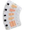 YXO YUXINOU Chip LED COB per piante da interno per orticoltura Chip LED COB da 50 W a spettro completo + chip LED COB da 660 nm per coltivazione di piante