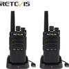 Retevis RT668B Walkie Talkie PMR446 FRS Senza Licenza 2 Pezzi Walkie Talkie Interfono Portatile per Ristoranti e Campeggio