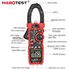 SNAKOL HABOTEST HT208D Pinza Amperometrica Digitale AC/DC True RMS Multimetro con Selezione Automatica della Scala per Test Elettrici