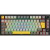 Ajazz Tastiera Meccanica ISO-FR Layout EPOMAKER X AJAZZ AK820 PRO 75% AZERTY Francese con Gasket, Cablata/Bluetooth/Wireless 2.4GHz, con TFT Interattivo e Batteria da 4000mAh