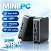 NONE Mini PC Intel N150/Intel I3-6100U Windows 11 16GB DDR4 1TB/2TB SSD M.2 PC Portatile da Gaming con Grafica UHD Mini PC Desktop