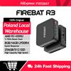 FIREBAT 2026 Mini PC R3 AMD Ryzen 3 4300U LPDDR4 8GB 16GB RAM 256GB 512GB SSD Windows11 Pro Computer Desktop Wifi6 BT5.2 Supporto 4K 60Hz