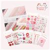The Creative Path Creative Path 10 pezzi Kit Completo per Scrapbooking e Journaling a Tema Amorevole, Carte Decorative, Fustelle, Fogli di Adesivi, Set per Creazioni Fai-da-Te