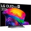 LG OLED48C65LA.API Serie C6 TV OLED 4K UHD Brightness Booster Processore α11 Gen3 VRR 165Hz G-Sync Wi-Fi 6E webOS 26 colore Nero