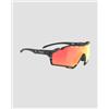 Rudy Project Occhiali Da Sole Rudy Project Cutline Grigio-nero Con Lenti Rp Optics Multilaser Orange