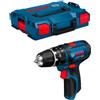 BOSCH Professional Trapano a Percussione BOSCH GSB 12V-15 (Solo corpo + L-Boxx 102)