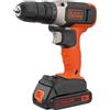 Black & decker Black+decker bcd001c1-qw trapano avvitatore a batteria 18 v, 1 batteria 18v - 1.5ah