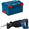 BOSCH Professional Sega Universale BOSCH GSA 18V-28 (Solo corpo + L-Boxx 238)