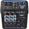 COBRA AUMX4 MINI MIXER 4 CANALI CON LETTORE USB E BLUETOOTH + ALIMENTAZIONE PHAN