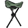 Dropfree Sgabello pieghevole con treppiede, per esterni, portatile, per campeggio, pesca