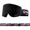 Dragon Alliance Dragon R1 OTG DRG153N-999 - Occhiali da neve unisex - Spider Multi Mountain/LL Midnight & LL Amber