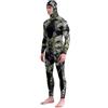 UDHSNJZG Combinaisons De PlongéE Muta da 3 mm a maniche lunghe con cappuccio, 2 pezzi in neoprene, impermeabile, for uomo, for tenere al caldo