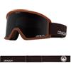 Dragon Alliance Dragon DX3 PLUS OTG DRG190-280 - Maschera da neve, unisex, colore: Raw Dark/Lumalens Midnight & Lumalens Amber