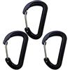 Gbrcen Moschettone Lock 20pcs Outdoor Campeggio Lega di Alluminio Moschettone Portachiavi Escursionismo Zaino Organizzatore Gancio Alpinismo Appeso Primavera Cancello Serratura