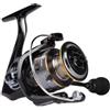 EfforPrac Mulinello da pesca in metallo, 5,2:1, 12 kg, massima resistenza | Corpo in lega, bobina profonda per lanci lunghi, anello con linea audace, manico in metallo, ideale per pesca in mare
