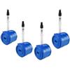 QuivyLivy Ultralight per tpu Tubo Bicicletta 4-Pack 700C 35g Peso Ultralight | Confezione da 4 pezzi, per materiale TPU, ultraleggero 35 g, adatto per 700 x 25-32C, compatibile con cerchioni e freni a