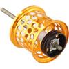 EfforPrac Bobina di alluminio per Daiwa per tatula SV per tw SV-100 Casting Reel | Lega di alluminio, 6.8g leggero, adatto YGK0.8 Line, 4 colori, bobina parte solo