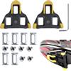 Generic Look Globi per bicicletta, Scarpe da bicicletta- 2X Pedali per bicicletta | Globo per bici da strada, morsetti per bici da strada per stabilità e trasmissione di potenza