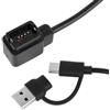 BTFO Cavo Ricarica per Shimano Di2 a 12 Velocità Trasmissioni Stradali | Cavo Ricarica USB 1,5m per Di2 EW-EC300 Compatibile con Shimano Dura Ace R9270/R9250, Ultegra R8170/R8150 e 105 R7170