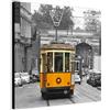 Wallazz Quadro su Tela Milano - Quadri Moderni Soggiorno - Tram, Duomo, Galleria, Navigli, Castello, Arco, Scala - Stampa su Tela - Quadro Moderno Soggiorno 30x30 cm