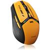 Lustrens Mouse Bluetooth, LED, ricaricabile tramite USB-C, wireless - giallo