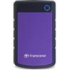 Transcend TS2TSJ25H3P HDD Esterno, 2,50 Pollici, USB 3.0, 2000 GB, Autoalimentato, Viola