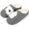 AONETIGER Pantofole Invernali Donna Uomo Ciabatte da Casa Soffice Pelose | Comode Calde | Suola Antiscivolo | adatte per Relax Domestico Quotidiano Camera da Letto Ospiti Passeggiate Brevi