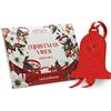 NASOTERAPIA Card Profumata per Cassetti o Armadi Jingle Bell - Profumatori natalizi Arancia candita e Pino Cembro